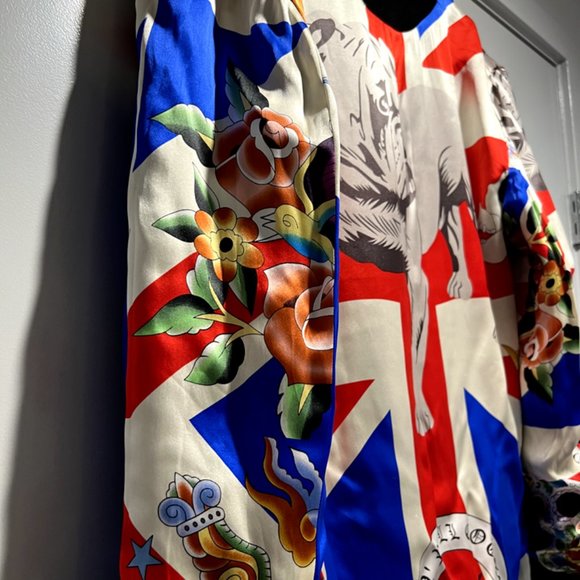 UNIQUE BRAND NEW Amal Guessous A&G PREMIUM Silk/Wool/Cashmere Jacket (M) *RARE* - Picture 8 of 12